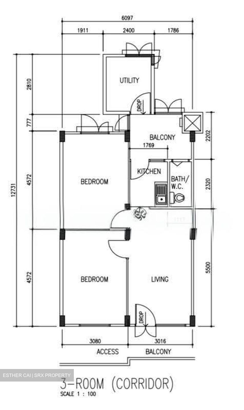 Blk 28 Brickworks Estate (Bukit Merah), HDB 3 Rooms #637516871